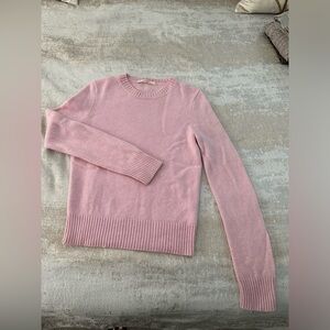 Pink Cashmere J Crew Knitted Sweater